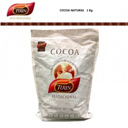 Cocoa natural en Polvo Turín 1 kg
