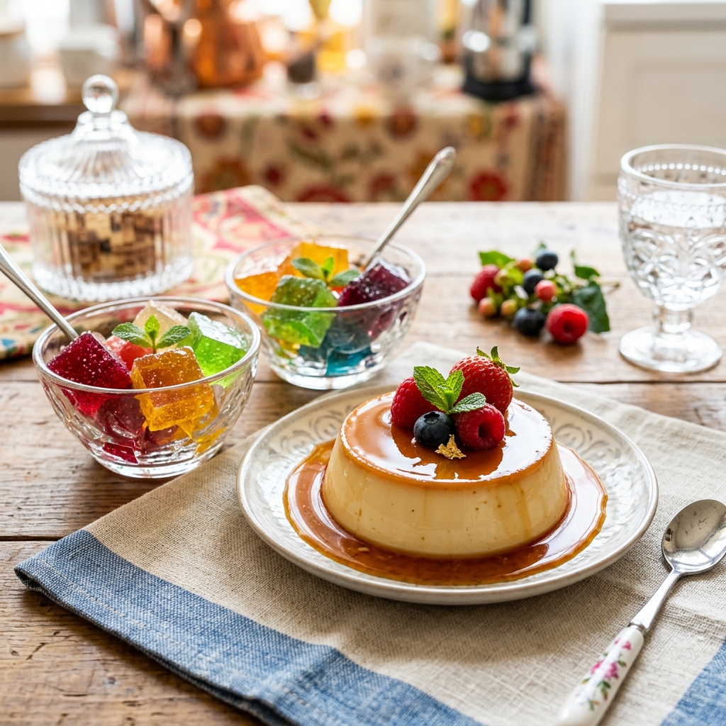 Flan y Gelatinas